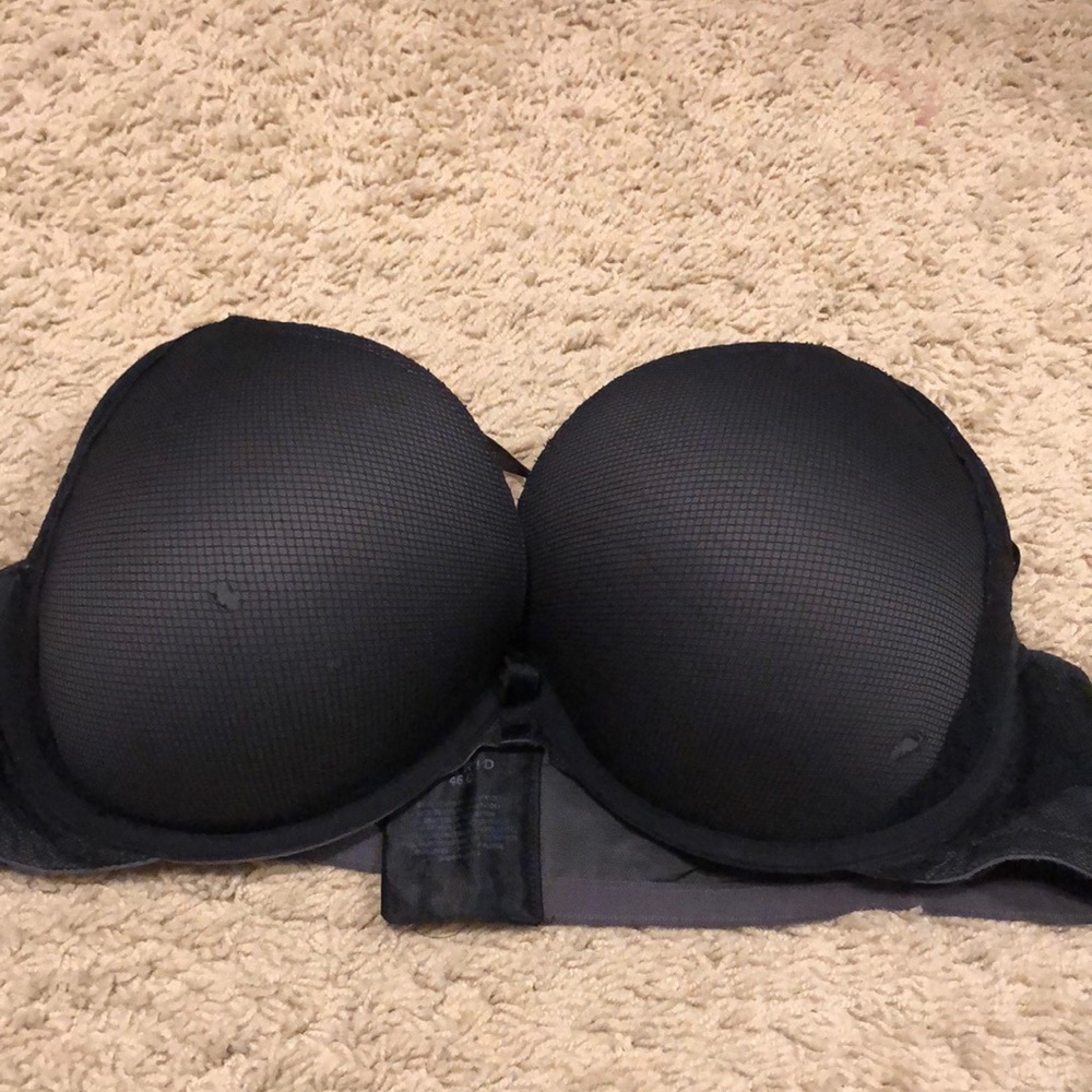 Torrid black bra with underwire & padding